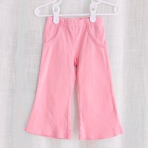 L’oved Baby organics pink flare pants 18-24 months